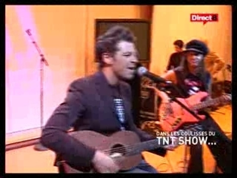 TNT Show Christophe Maé Coulisses