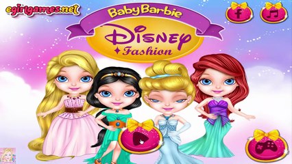 Baby Barbie Disney Fashion - Princess Dress Up Game for Kids