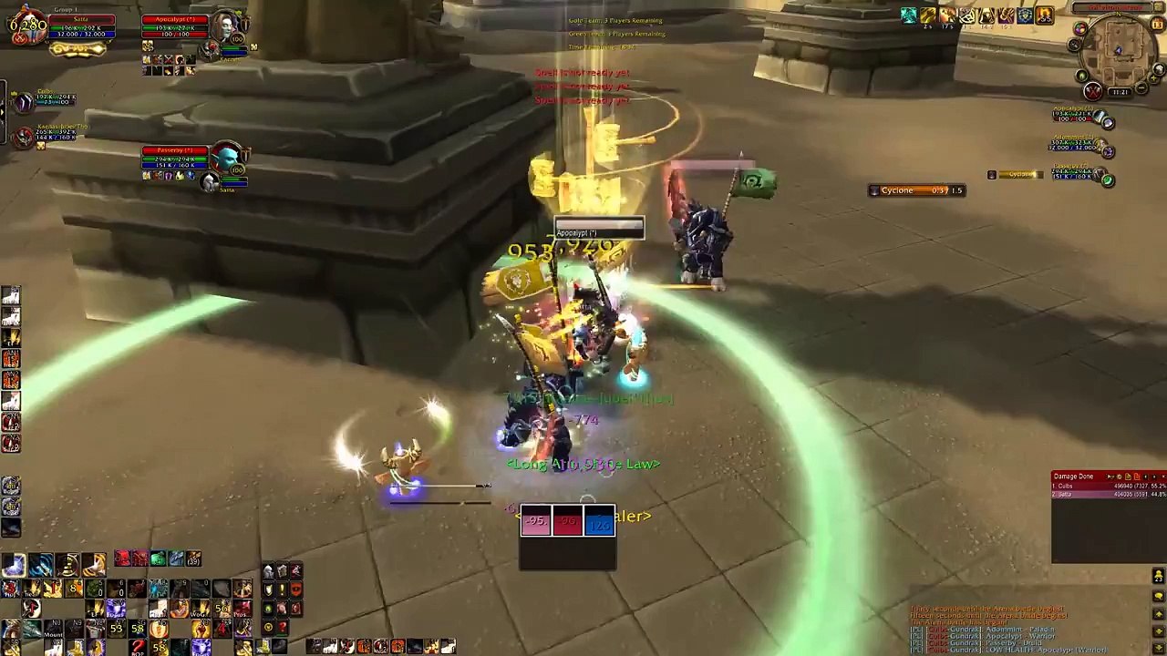 3v3 Ret DK Shaman Warlords of Draenor - Satta the Stormwind Horde