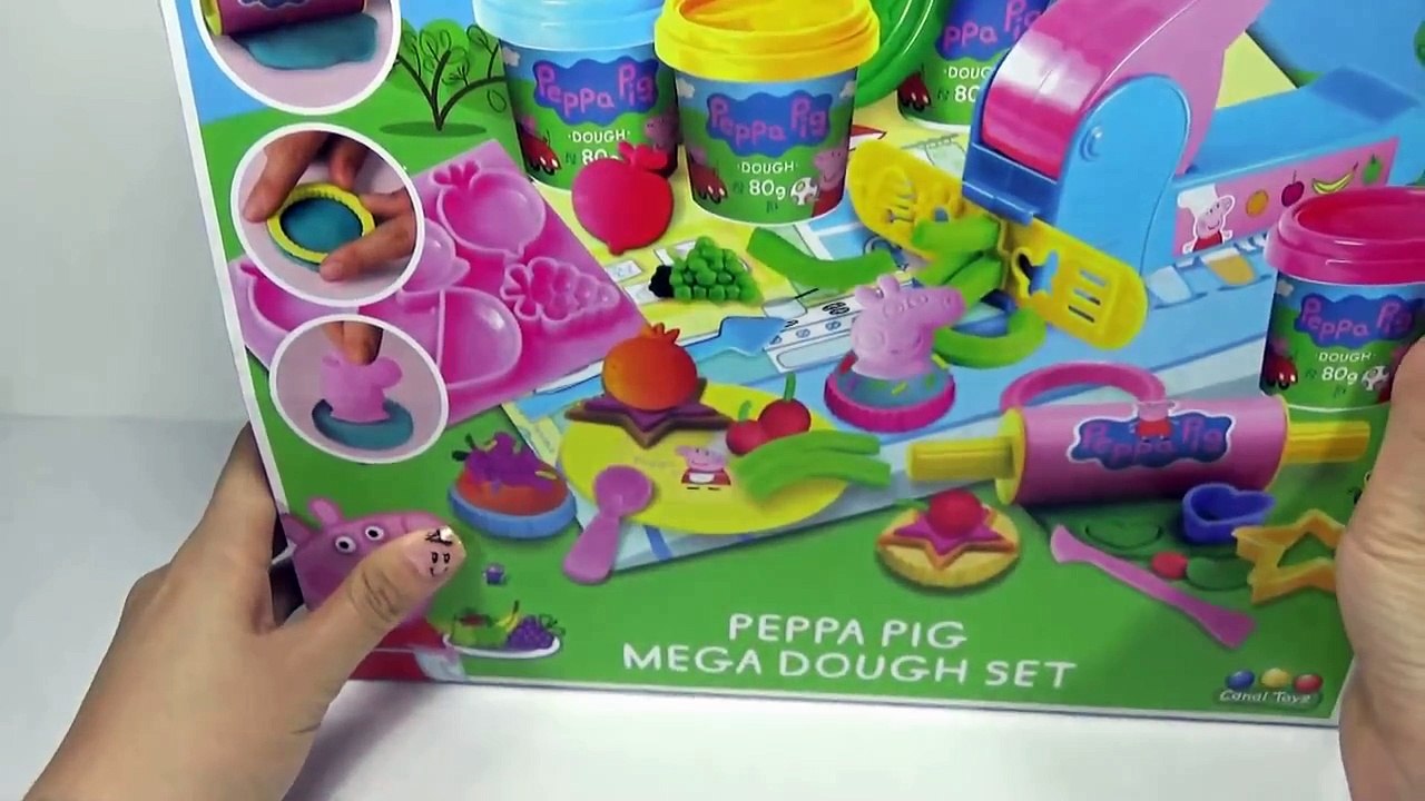Peppa pig en español Peppa Pig English Episodes 2016!! Play Doh Pepa Pig mega dough set T