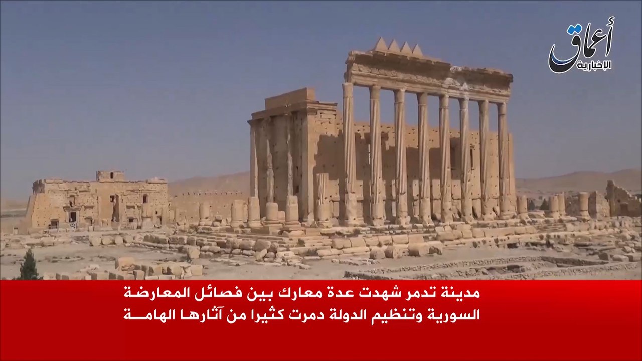 قوات النظام السوري تسيطر على القلعة الأثرية بتدمر