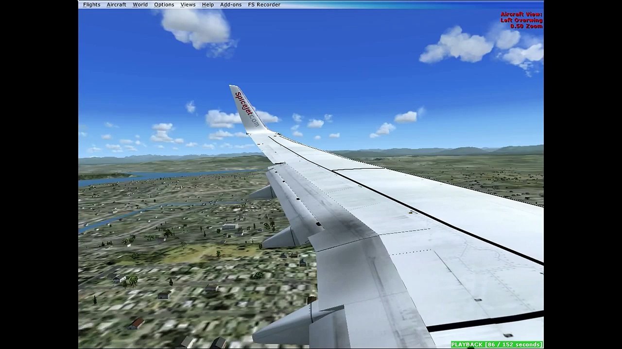 [HD 1080p] FSX Spicejet PMDG 737 NGX Realisitic Landing @ Kennedy Intl. [HD 1080p]