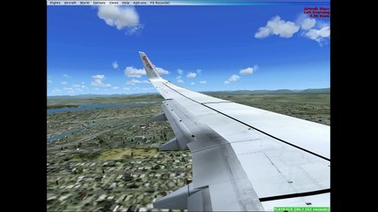 [HD 1080p] FSX Spicejet PMDG 737 NGX Realisitic Landing @ Kennedy Intl. [HD 1080p]