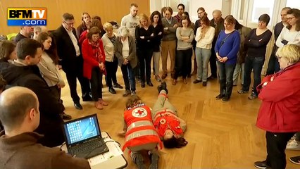 Attentats: des Parisiens se forment aux "gestes qui sauvent"