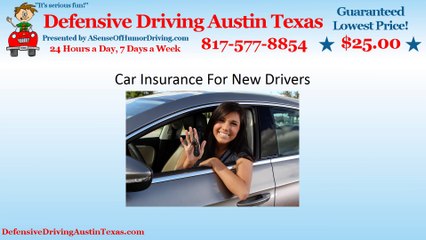 Car Insurance For New Drivers