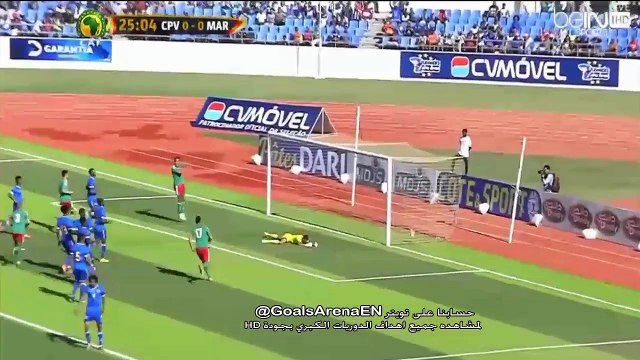 مشاهده اهداف المغرب وكاب فيردي اليوم 26/3/2016 كاس امم افريقيا