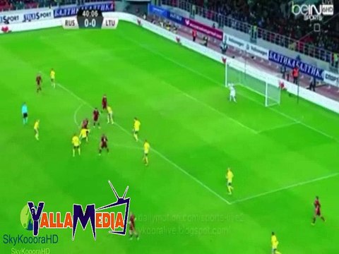 اهداف مباراة ( روسيا 3-0 ليتوانيا ) مباراة ودية