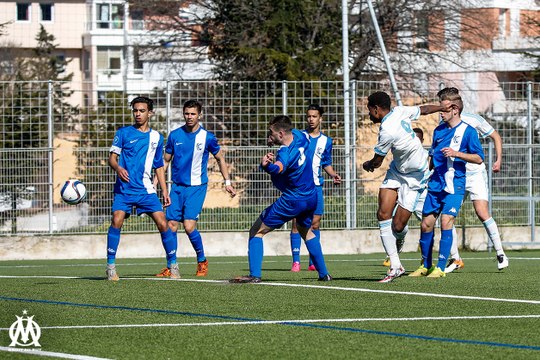 U19 National - OM 3-0 Colomiers : le but de Dylan Bolnet (8e)