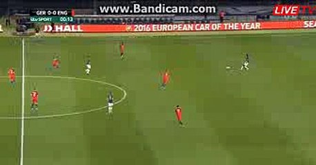 Germany 1st BIG Chance - Germany - England - 26.03.2016