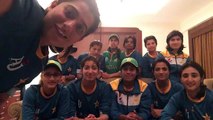 Girls in Green have a message for Pakistan Nation before their match against England t20 World Cup -