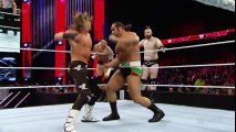 Dolph Ziggler vs. Sheamus, Rusev & King Barrett - Elimination Tag Team Match  Raw, March 7, 2016