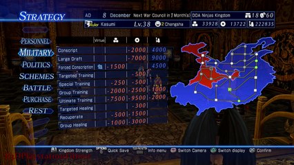 Dynasty Warriors 8: Empires - "Kasumi" PS4 Walkthrough Part 21: Invasion of Xiliang {English, HD}
