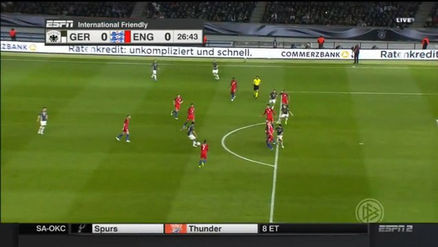 Mario Gomez Canceled Goal - Germany vs England - 26.03.2016