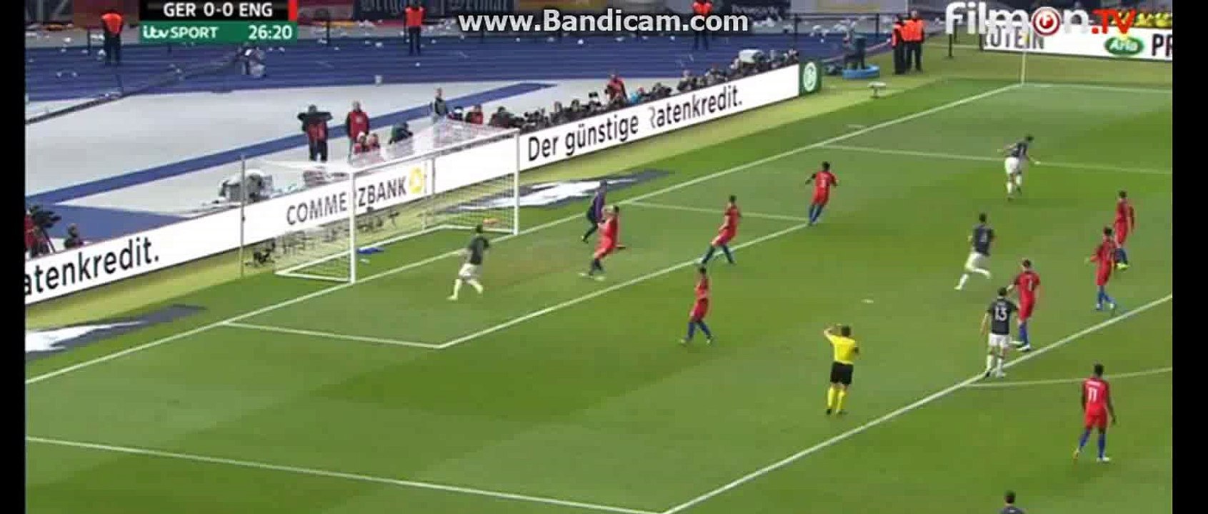 Germany goal anuled HD | Germany 0-0 England 26-03-2016