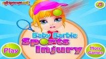 Baby Barbie Sports Injury - Barbie Full Video Game Episode English