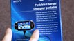 Unboxing Review Sony Playstation PS Vita Portable Charger Charge almost anything USB