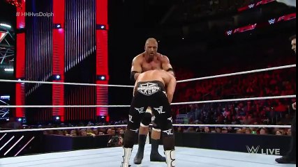 Dolph Ziggler vs. Triple H  Raw, March 14, 2016