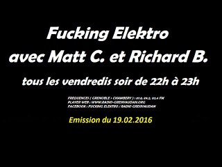 FU _ _ ING ELEKTRO - Emission du 19.02.2016