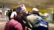 Junaid jamshed gets beaten at the airport - People Slap Junaid Jamshed at Airport