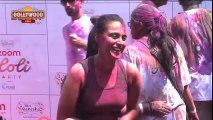 Celebs At Zoom Holi Party 2016  Jacqueline Fernandes  Sushant Singh