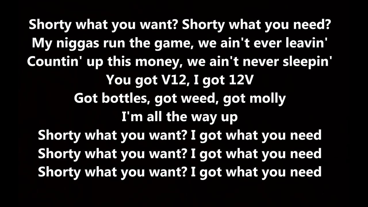 Fat Joe, Remy Ma - All The Way Up ft. French Montana, Infared (Lyrics On Screen)