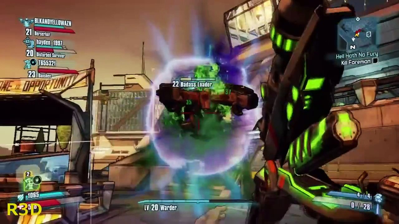Borderlands 2 - Hell Hath No Fury Mission Walkthrough {Maya}