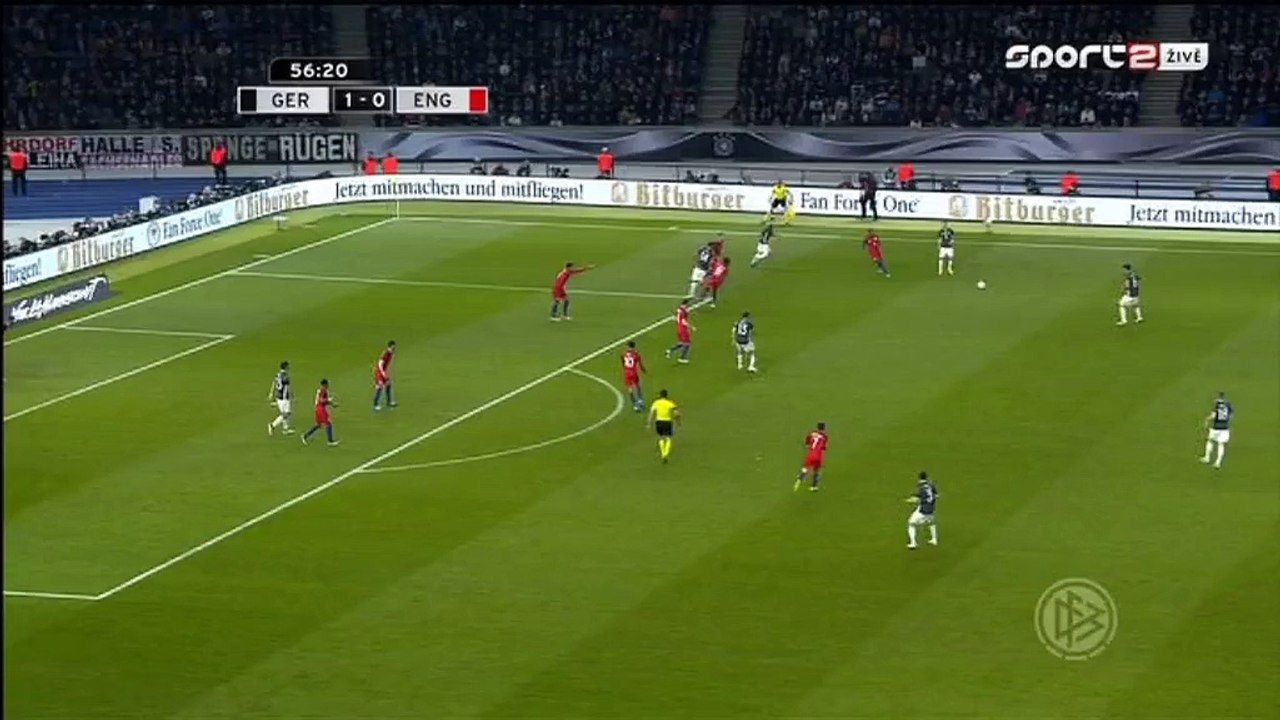 Mario Gomez  - Germany 2-0 England