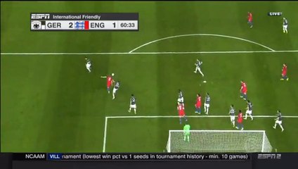 Harry Kane Goal - Germany 2-1 England - 26.03.2016