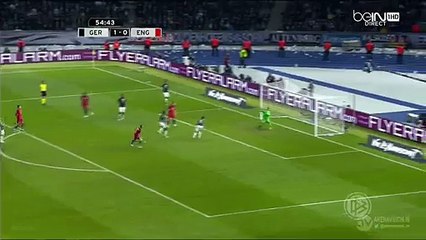 Jordan Henderson Shot - Germany 2-0 England - 26.03.2016