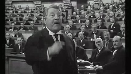 Petite leçon d'Europe dit par Jean Gabin dans "Le Président"