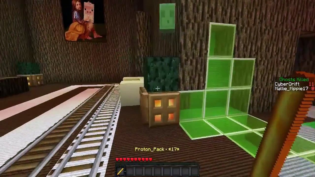Minecraft RAILBUSTERS Mini-Game