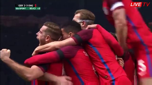 Eric Dier Goal - Germany 2-3 England - 26-03-2016