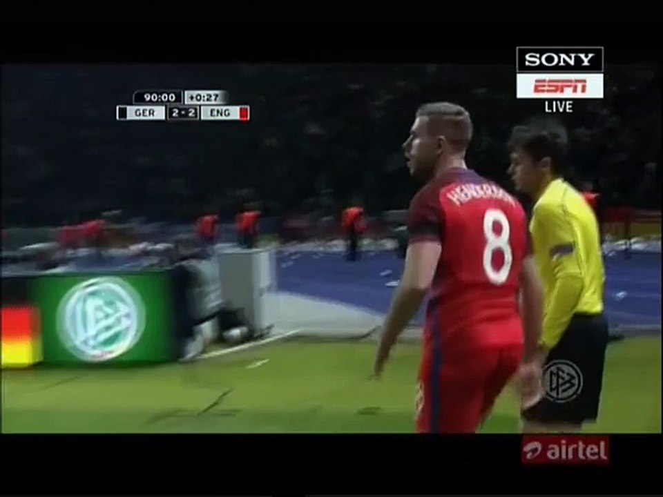 2-3 Eric Dier Header Goal HD - Germany v. England - International Friendlies 26.03.2016