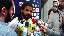 Maxime Gau après FCG-La Rochelle (39-23)