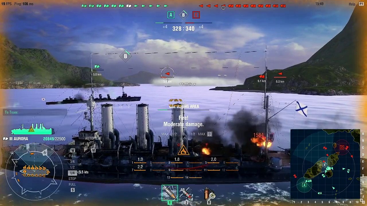 World of Warships Match #2