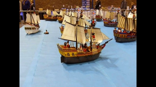 Le Portel : la plage et le fort de l'Heurt reconstitués en Playmobil