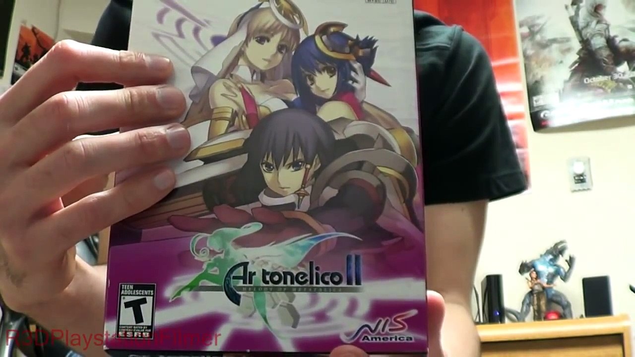 Ar Tonelico II Melody of Metafalica Premium Edition Unboxing