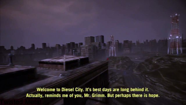Twisted Metal Mr. Grimm Cutscenes Part 1