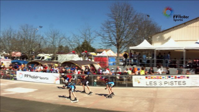 3 Pistes 2016 Pibrac cadet F 500m 1/2 finale 2