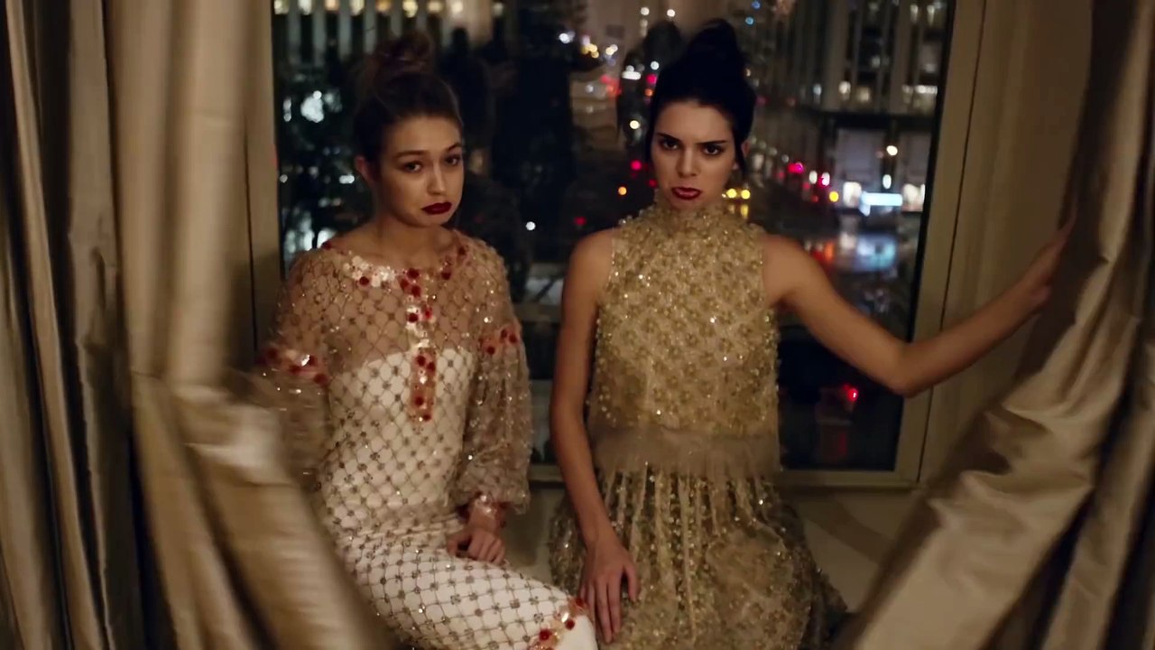 Kendall Jenner and Gigi Hadid's Sleepover Party in Chanel Couture
