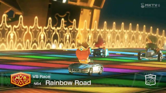 Wii U - Mario Kart 8 - (N64) Rainbow Road