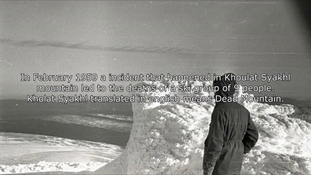 Mystery Horror Dyatlov Incident