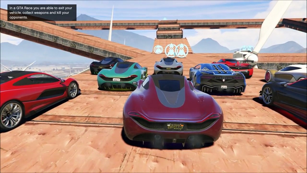 GTA 5 ONLINE: MODDED RACE!!! (GTA 5 FUNNY MOMENTS) WITH SEBATAINMENT