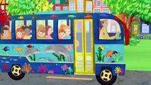 Wheels on the Bus and More Vehicles | Nursery Rhymes & Kids Songs - ABCkidTV