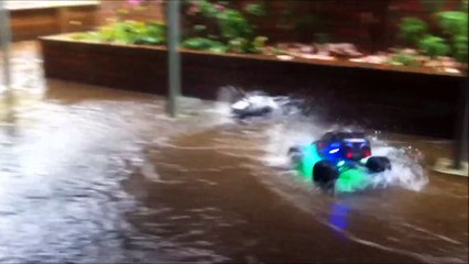 Fun with Traxxas Summits, Puddles and LEDs