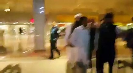 Junaid Jamshed Beaten on Islamabad Airport 27/3/2016