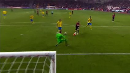 1-0 Cenk Tosun Goal HD | Turkey v. Sweden - 24.03.2016 HD