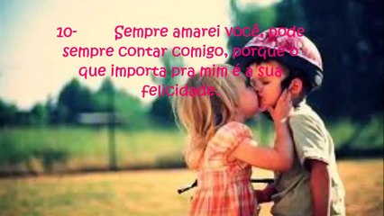 Eu te amo - Declaração de Amor