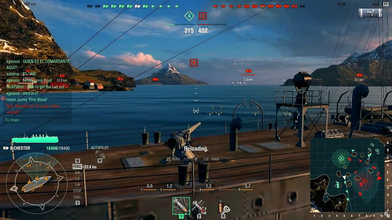 World Of Warships Match