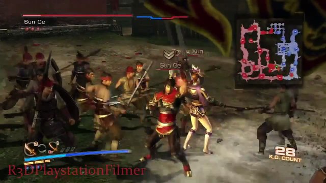 Dynasty Warriors 7 Empires - Kasumi Walkthrough Part 24: Defensive Battle at Jiangling Again